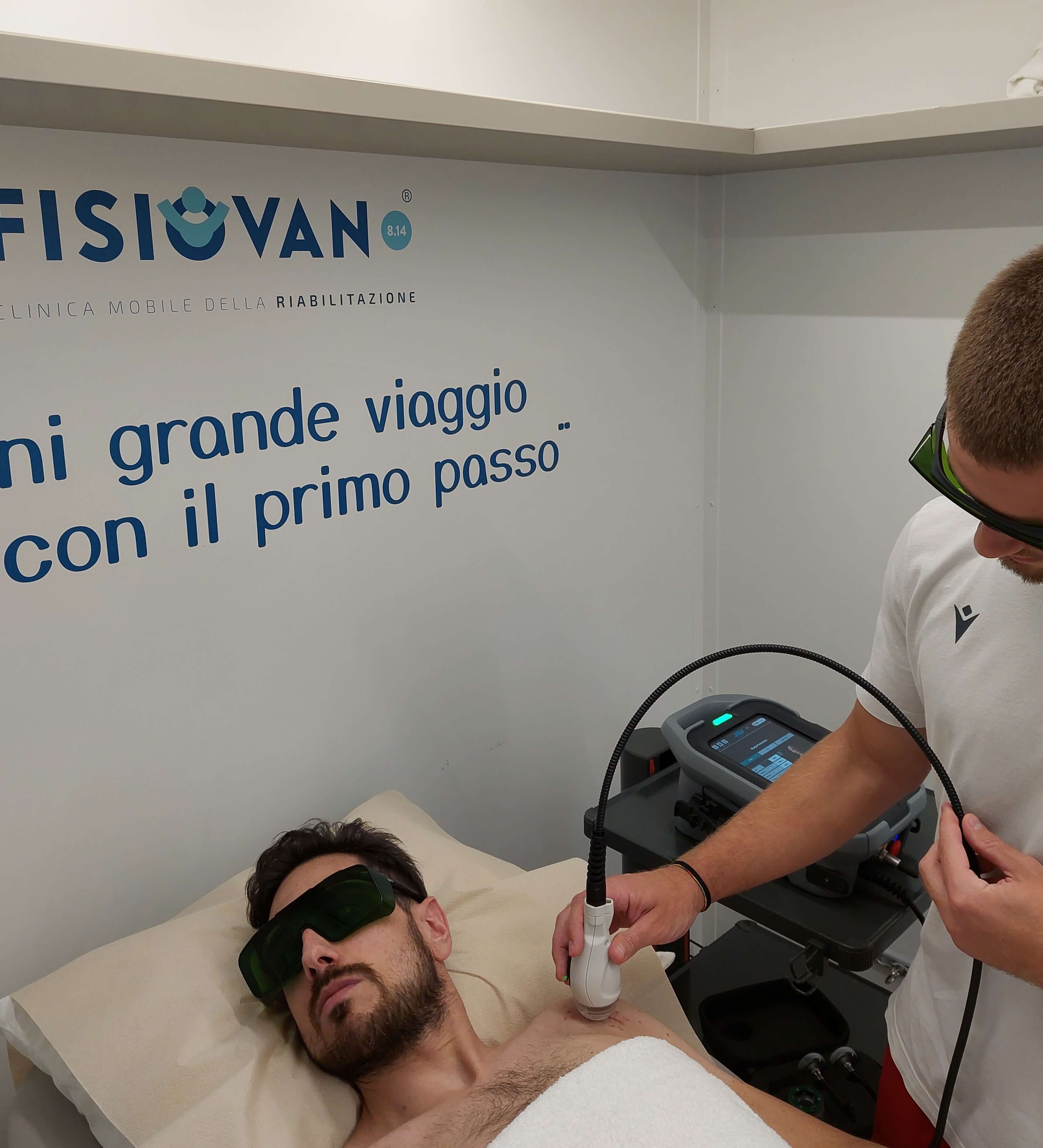 Laserterapia MLS @ ASA con Fisiovan 8.14