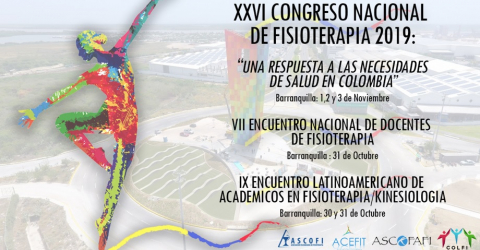 XXVI Congreso Nacional de Fisioterapia 2019 - Colombie