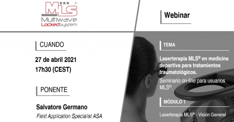 Webinar 1 | Laserterapia MLS® en medicina deportiva para tratamientos traumatológicos