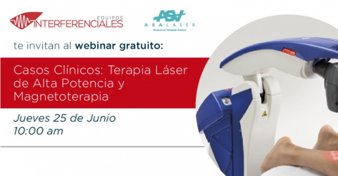 Webinar Casos Clínicos: Terapia Láser de Alta Potencia y Magnetoterapia